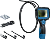 Bosch GIC 4-23 C inspection camera with accessories.