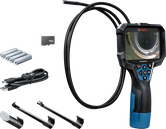 Bosch GIC 5-27 C inspection camera with accessories.