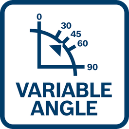  Toolless angle adjustment