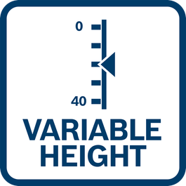  Toolless height adjustment