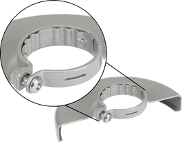 Bosch protective guard for grinding 125 mm diameter.