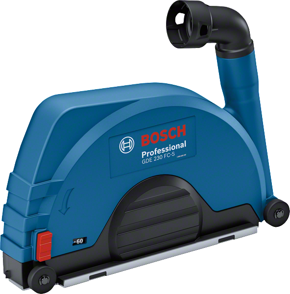 Bosch GDE 230 FC-S cutting dust extraction guard.