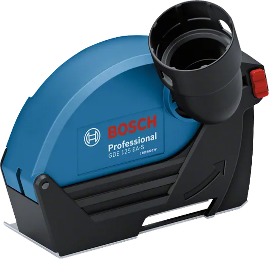 GDE 125 EA-S Bosch GDE 125 EA-S dust extraction guard for angle grinders.