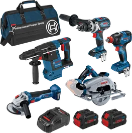 Bosch 18V Brushless 5 Piece ProCORE18V 8.0Ah Combo Kit.
