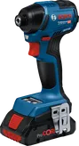 Bosch GDR 18V-220 cordless impact driver, ProCORE battery.