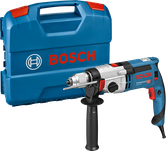Bosch GSB 24-2 SOS impact drill with carry case.