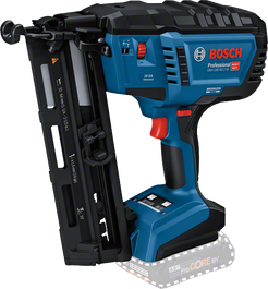 Bosch GNH 18V-64-2 M cordless wood nailer.
