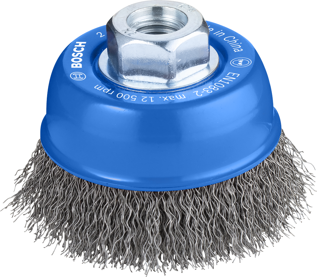 Bosch PRO Metal clean Cup Brush 70mm for angle grinders.
