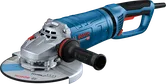 Bosch GWS 27-230 PR angle grinder with ergonomic handle.