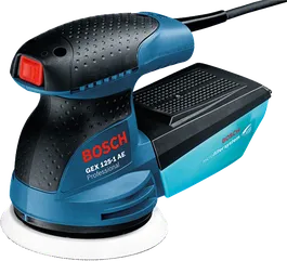 Bosch GEX 125-1 AE random orbit sander with microfilter.