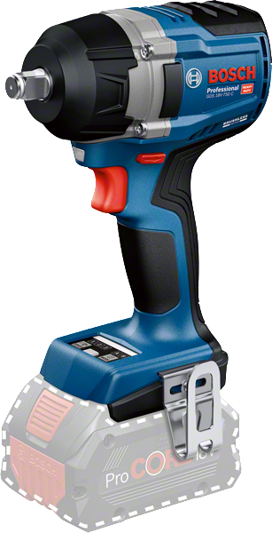 Bosch GDS 18V-750 C cordless impact wrench.