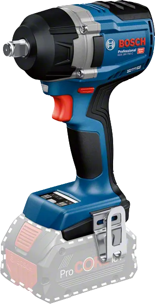 Bosch GDS 18V-750 C cordless impact wrench.