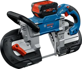 Bosch GCB 18V-127 cordless band saw for precise cutting.