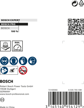 Bosch PRO Metal heavy X-Lock cup brush 75×0.35 mm.
