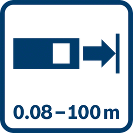  Bosch MT Icon GLM 100C Range Target 0.05-100 m pos