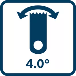Oscillating Angle 4.0°