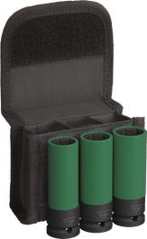 Bosch PRO Impact Socket Set 1/2" extra-deep 3 pcs.