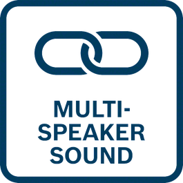  Multi-Speaker Sound enables to share and join music streams via Bluetooth for unique music experience on multiple compatible devices.