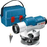Bosch GOL 32 D optical level with carrying case.