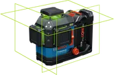 Bosch GLL 18V-120-33 CG laser leveling tool with 120 m range.