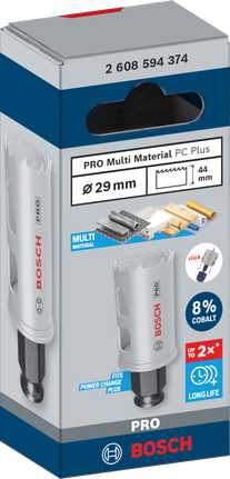 PRO Multi Material PC Plus Hole Saw, 29 mm PRO Multi Material PC Plus Hole Saw, 29 mm