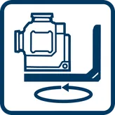 Bosch GLL 18V-120-33 CG laser leveling tool with 120 m range.