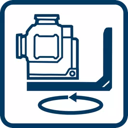 Integrated rotation mount with fine adjustment