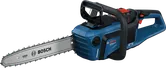 Bosch GKE 18V-40 cordless chainsaw with ProCORE battery.