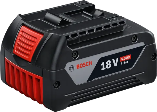 GBA 18V 4.0Ah Bosch 18V 4.0Ah Li-ion battery pack.
