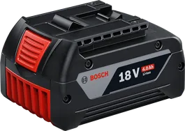 Bosch 18V 4.0Ah Li-ion battery pack.