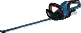 Bosch GHE 18V-60 cordless hedgecutter for trimming.