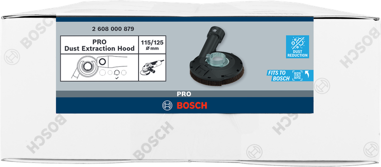 Bosch PRO dust extraction hood 115/125 mm.