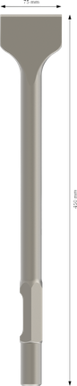 PRO HEX 30-4C Spade Chisel, 75 x 450 mm Bosch PRO HEX 30-4C spade chisel 75mm x 450mm.
