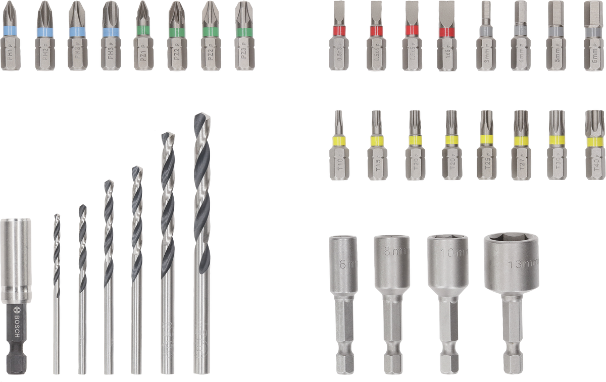 The Extra Hard and Metal HSS Set, 35 pcs