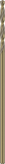 Bosch PRO HSS-Co twist drill bit 1 mm for stainless steel.