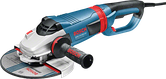 Bosch GWS 24-230 LVI angle grinder with 230mm disc.