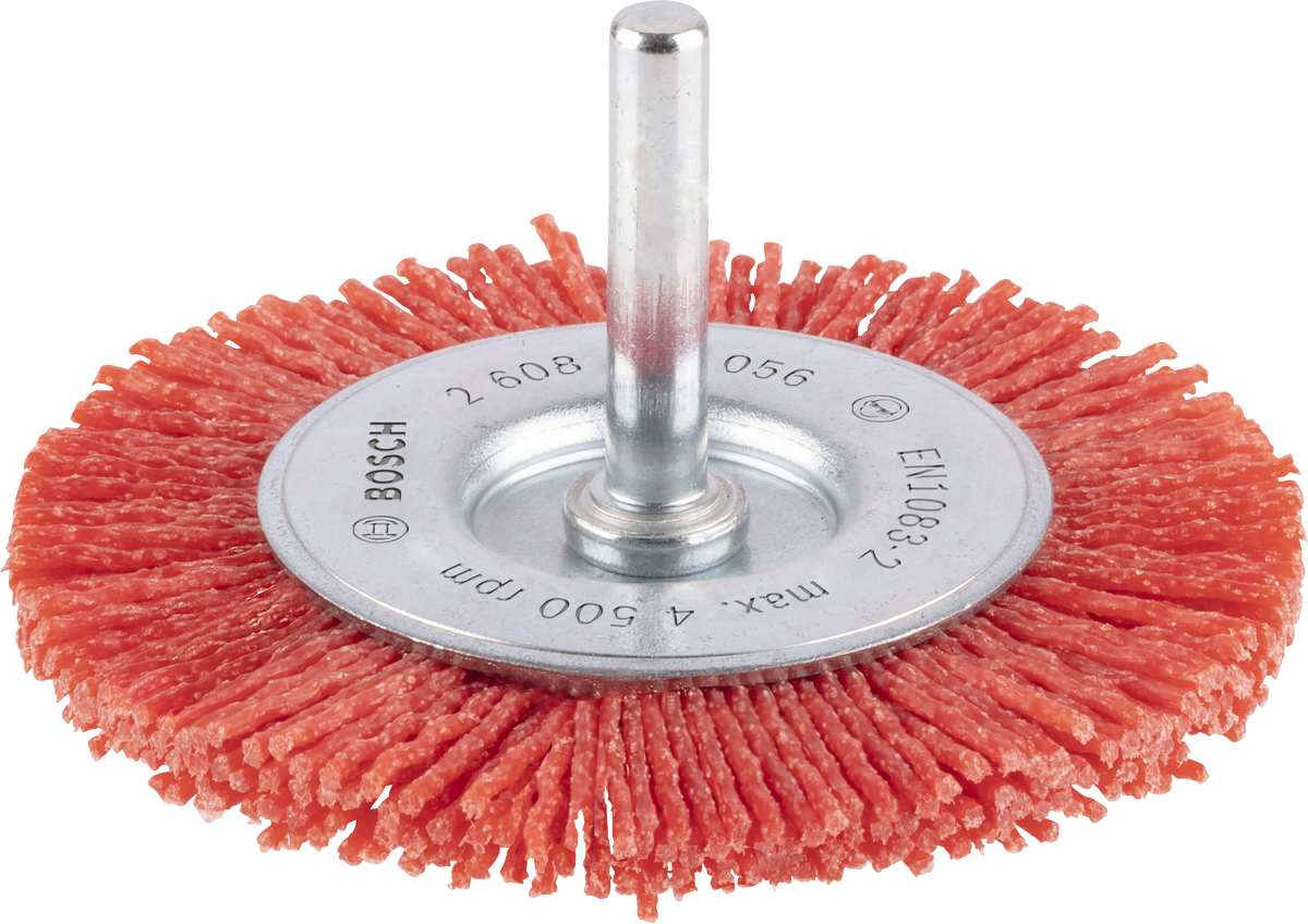Bosch PRO Multi Material clean Wire Wheel 75 mm straight shank.