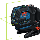 Bosch GCL 12V-50-22 CG laser leveling tool with green laser.