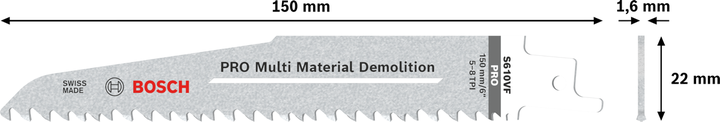 PRO Multi Material Demolition S610VF PRO Multi Material Demolition S610VF