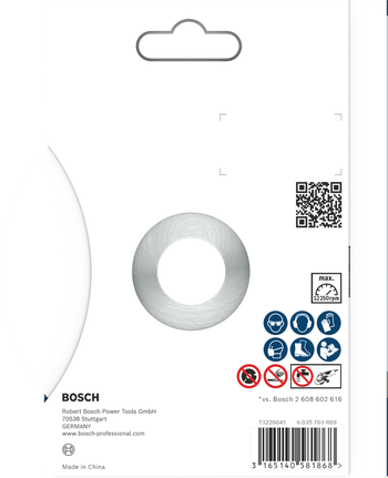 Bosch PRO Abrasive Diamond Disc 125 x 22.23 mm.