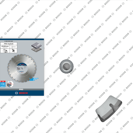 Bosch PRO Asphalt diamond disc 450 x 25.4 mm.