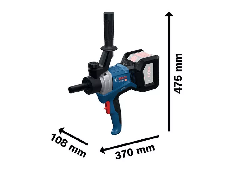 GRW 18V-120 Bosch GRW 18V-120 stirring mechanism cordless mixer.