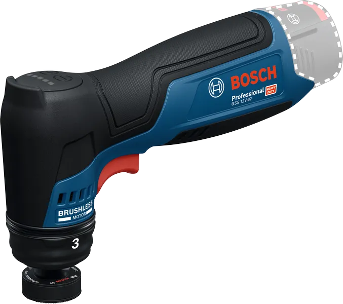 Bosch GSS 12V-32 cordless orbital sander.
