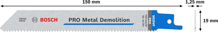 PRO Metal Demolition S1125VF PRO Metal Demolition S1125VF