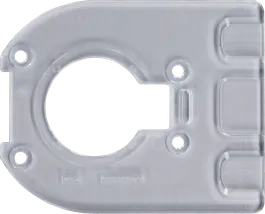 Bosch PRO Baseplate D-Shaped 118 x 93 mm accessory.