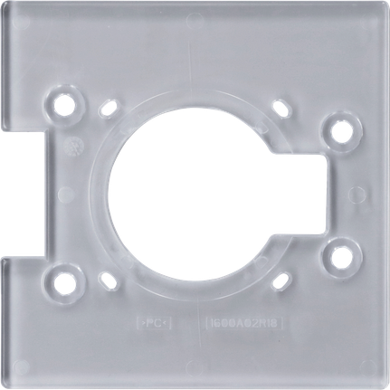 Bosch PRO Baseplate square 7 x 96 x 96 mm.