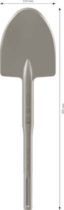 PRO SDS max Excavation Chisel, 110 x 400 mm Bosch PRO SDS max Excavation Chisel 110x400 mm.
