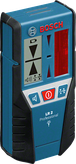 Bosch LR 2 laser receiver for precise level detection.
