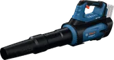Bosch GBL 18V-800 cordless leaf blower for clearing debris.