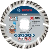 Bosch PRO Multi Material X-Lock Diamond Disc, 125 mm.
